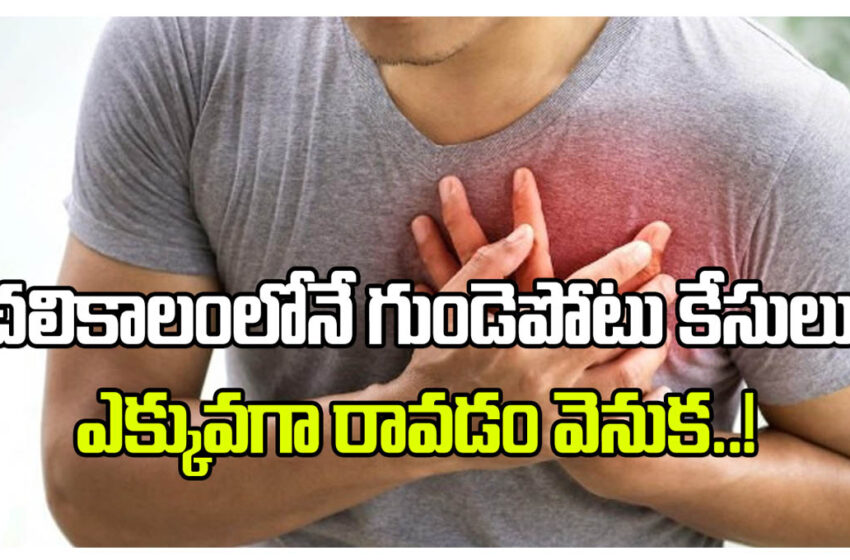 చలికాలంలోనే గుండెపోటు ఎక్కువ ఎందుకు..?