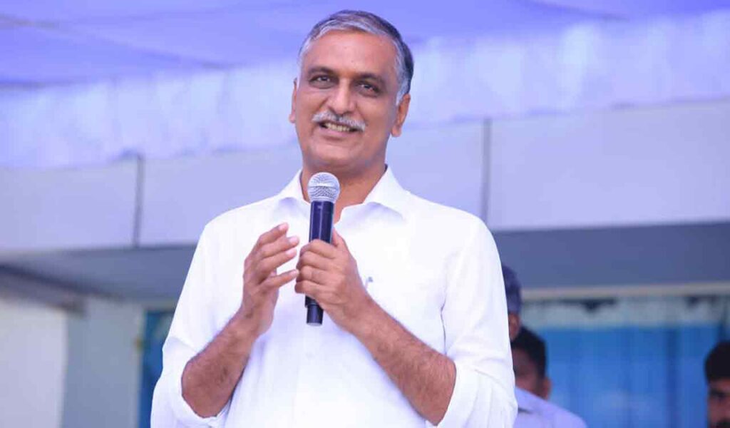 Harish Rao fire on Congress..?