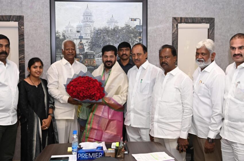 Warangal MLAs met with CM Revanth.