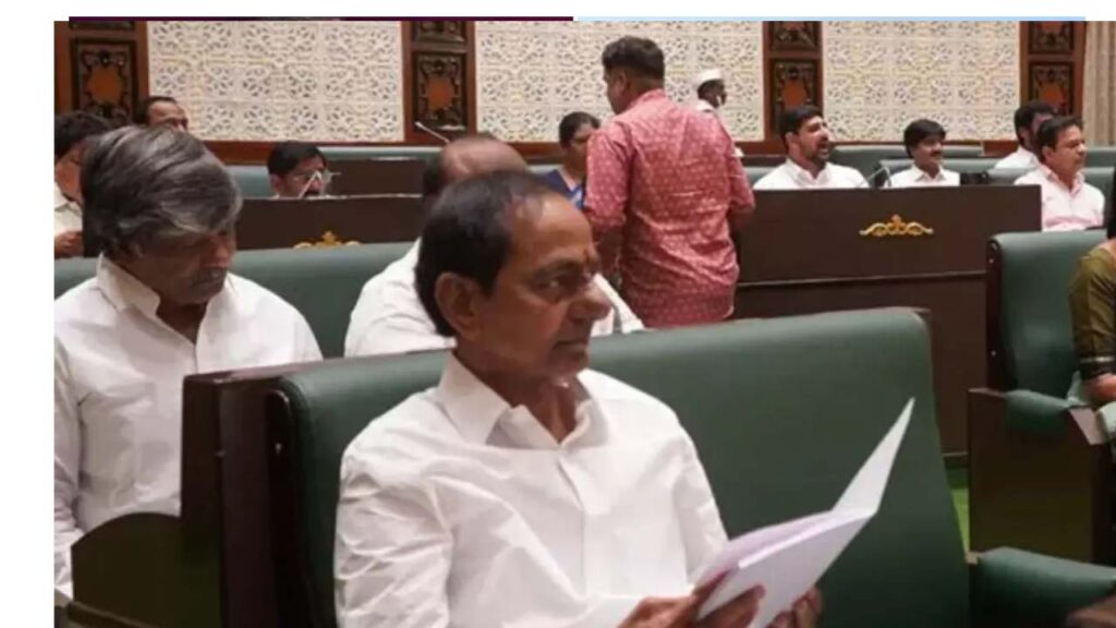 Defector MLA meets KCR..!