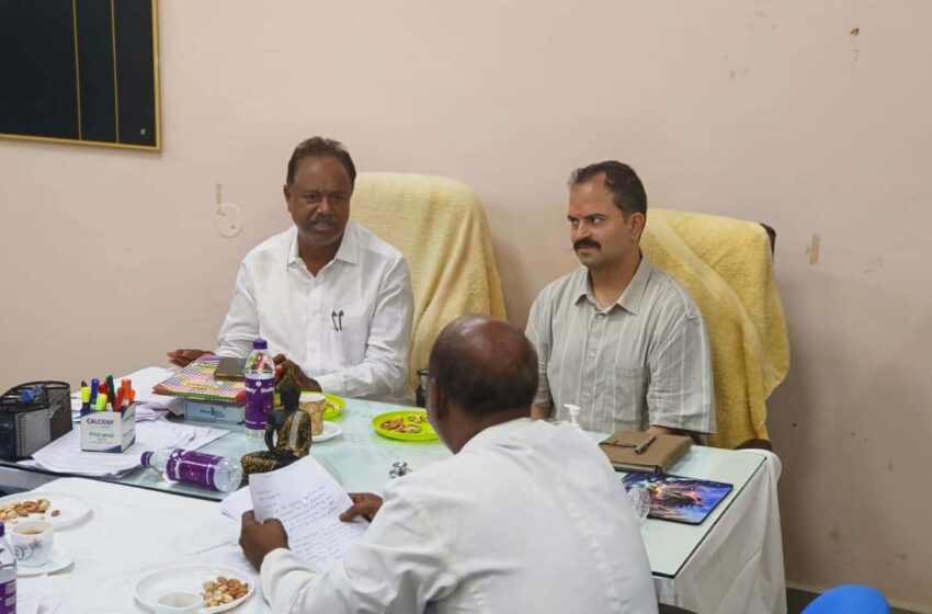 ప్రజలకు డాక్టర్లు అందుబాటులో ఉండాలి- ఎమ్మెల్యే జీఎస్సార్